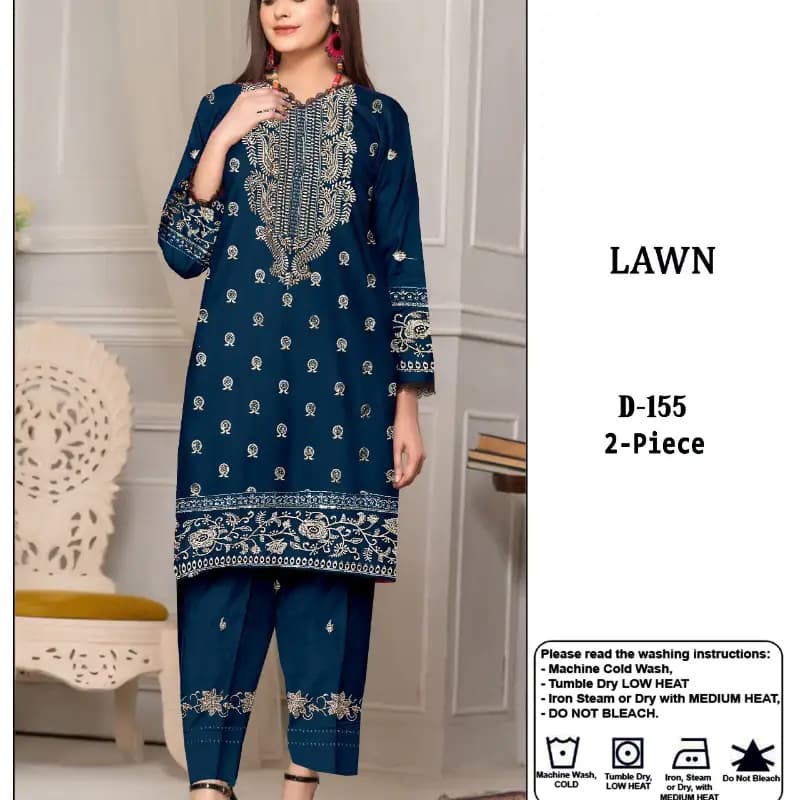 Lawn Cotton Heavy Embroidered 2PC Suit

2piece suits With patches, Nike, Front, Aor Bazuon pr Heavy Embroidery hoe ha. Kamiz- 3 gaz Trouser- 2.5 gaz 3D. Fashion Studio Faislabad +923425977722 Wholesale Dealer Faislabad